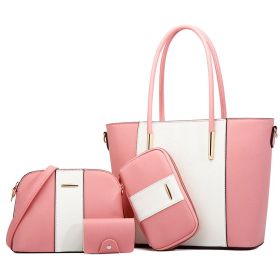 Fashion Women'S Bag, Cross-Border Picture And Mother Bag, Portable Diagonal Bag (Option: Pink)